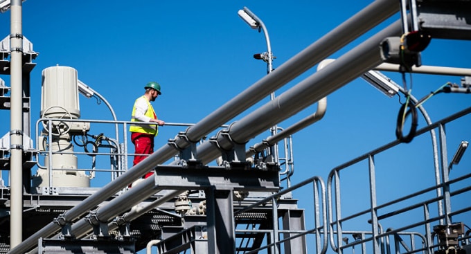 Đường ống Nord Stream 2. Ảnh: Sputnik