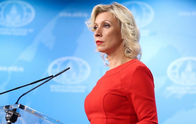 Người phát ngôn Bộ Ngoại giao Nga Maria Zakharova. Ảnh: TASS