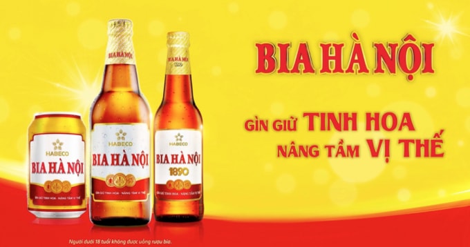 Bia Hà Nội - Một sản phẩm của HABECO.