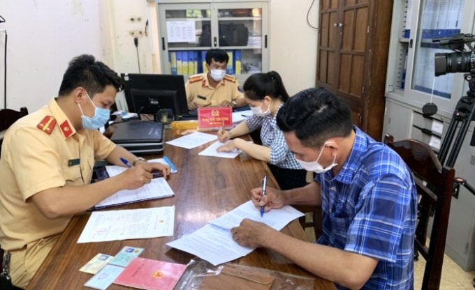 Phòng CSGT Công an tỉnh Quảng Bình đã xác minh làm rõ và xử lý nghiêm đối với người vi phạm