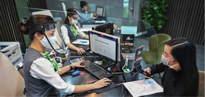 Nợ ấu ở một số ngân hàng lớn đã nhích tăng.
