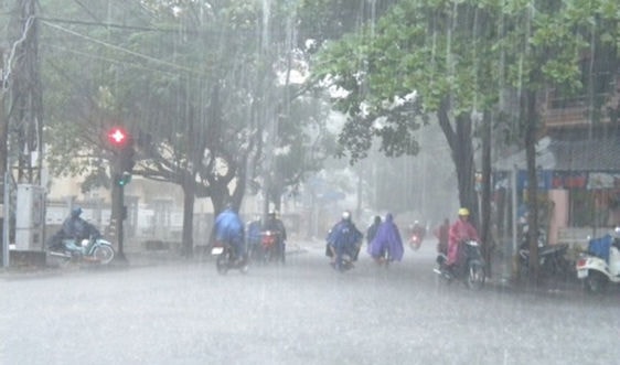 Cảnh báo mưa lớn ở phía Tây Bắc Bộ (Ảnh: báo tài nguyên và môi trường)