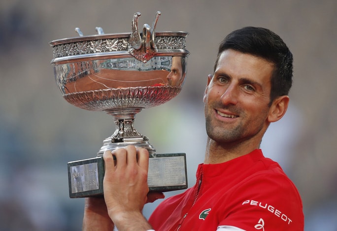 Novak Djokovic đã đoạt được danh hiệu Grand Slam đơn thứ 19 trong sự nghiệp. Ảnh: nld.vn