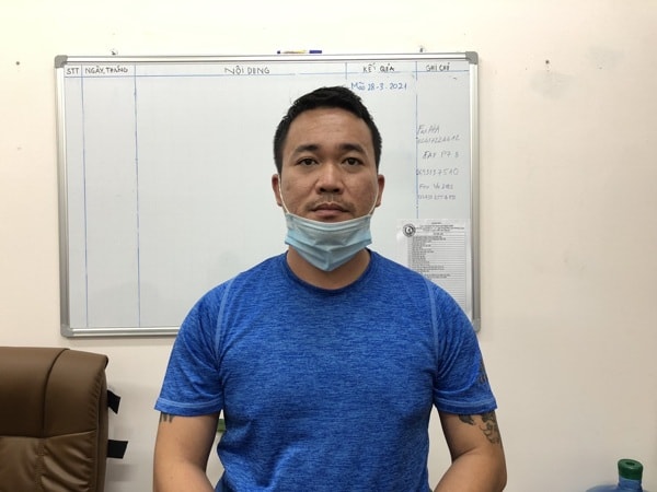 Đối tượng Bùi Tuấn Anh. Ảnh: Công an cung cấp
