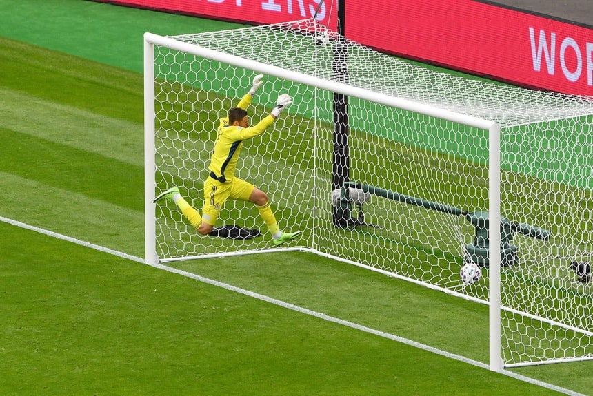 Ứng viên số một cho giải Bàn thắng đẹp nhất VCK Euro 2020 xuất hiện ngay từ lượt trận đầu tiên của vòng bảng. Ảnh: Reuters