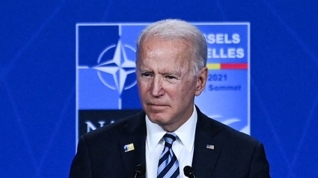 Tổng thống Mỹ Joe Biden cho rằng Ukraine cần phải làm sạch tham nhũng và các yếu tố khác trước khi gia nhập NATO - Ảnh: Getty