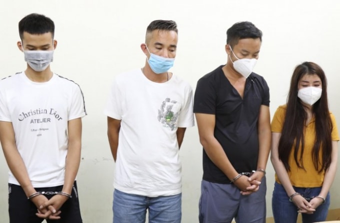 Nhóm đối tượng buôn bán, tàng trữ, sử dụng trái phép chất ma túy bị bắt giữ