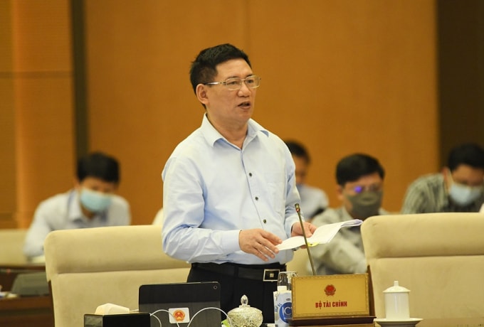 Bộ trưởng Bộ Tài chính Hồ Đức Phớc.