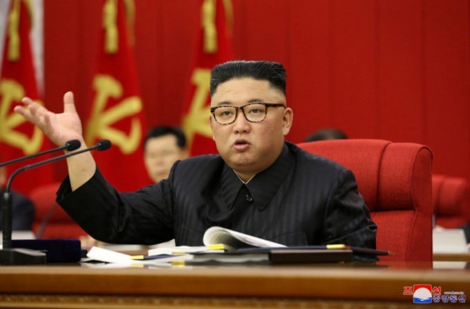 Nhà lãnh đạo Triều Tiên Kim Jong Un. Ảnh: KCNA