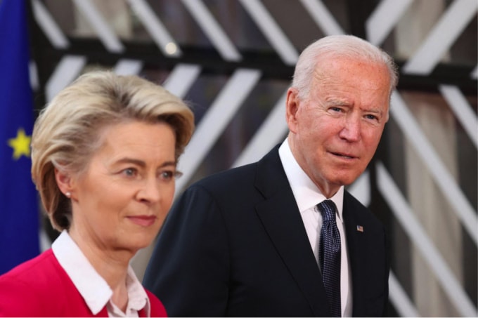 Chủ tịch Ủy ban châu Âu Ursula Von Der Leyen cho biết Mỹ và Liên minh châu Âu đã giải quyết tranh chấp kéo dài nhiều năm về viện trợ nhà nước cấp cho Boeing và Airbus.