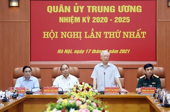 Tổng Bí thư Nguyễn Phú Trọng phát biểu tại Hội nghị