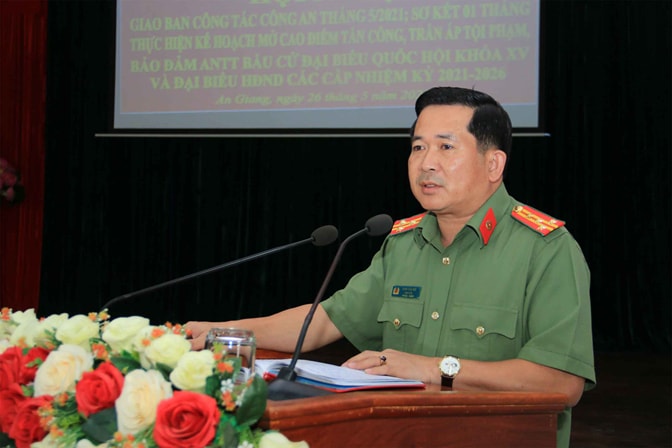 Đại tá Đinh Văn Nơi, Giám đốc Công an tỉnh An Giang