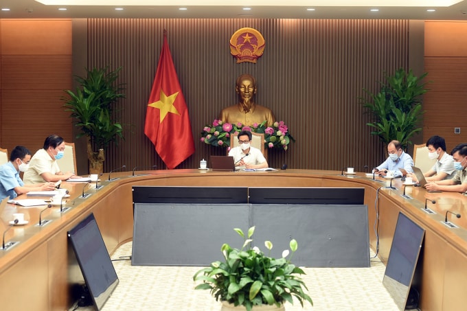 Quang cảnh cuộc họp.