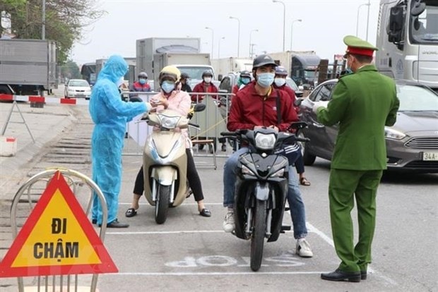 Thủ tướng Chính phủ đã quyết định tặng Bằng khen cho Công an thành phố Chí Linh và Phòng Cảnh sát giao thông, Công an tỉnh Hải Dương vì có thành tích trong công tác phòng, chống dịch COVID-19. (Ảnh minh họa)