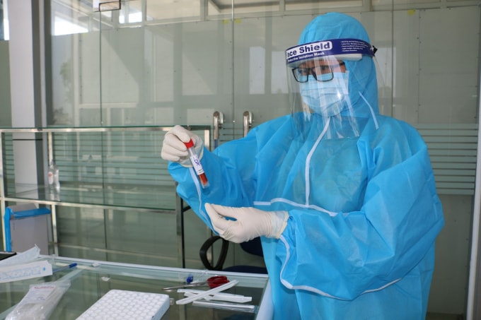 CDC Hà Tĩnh xét nghiệm mẫu