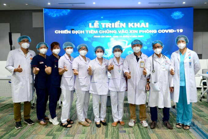 Lễ triển khai chiến dịch tiêm chủng vaccine phòng Covid-19