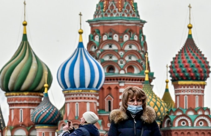 Người dân tại Moscow, Nga. Ảnh: Reuters