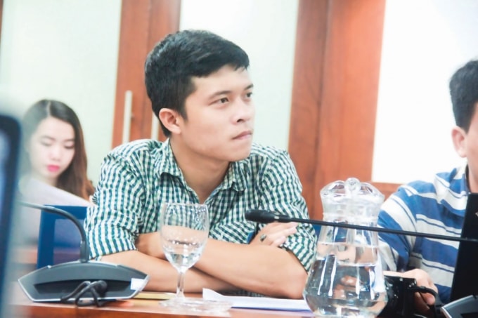 Anh Hồ Anh Tú - Phóng viên phụ trách mảng Thời sự - Xã hội tại Báo Lao Động khu vực phía Nam.