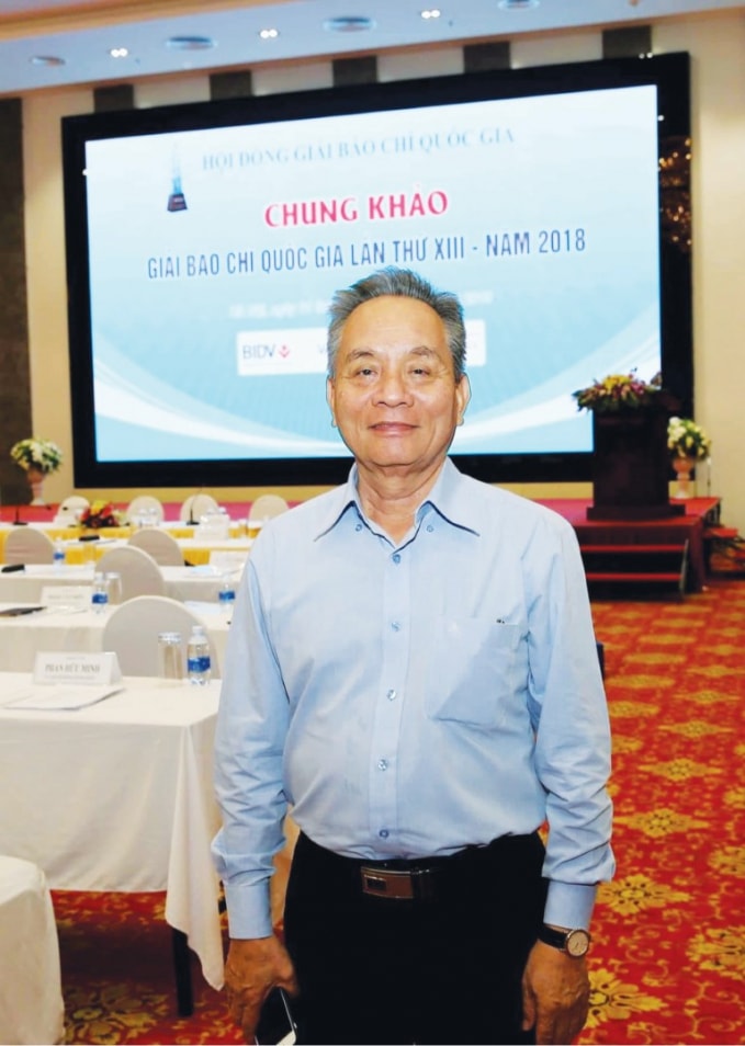 Nhà báo Phạm Quốc Toàn.