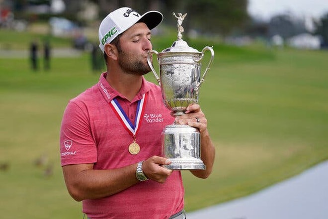 Jon Rahm vô địch US Open 2021 và trở lại vị trí số một thế giới. Ảnh: internet