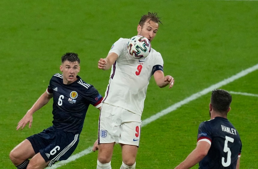 Kane chưa thể hiện được nhiều ở Euro 2020. Ảnh: Reuters