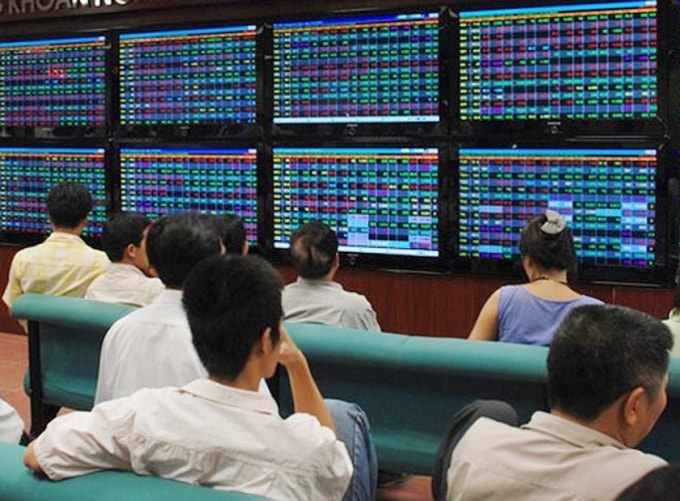 Điểm nhấn trong phiên giao dịch hôm nay vẫn là xu hướng tăng trở lại của nhóm ngân hàng. Ảnh minh họa.