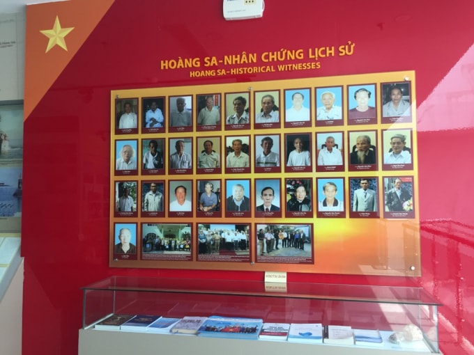 Không gian Nhà trưng bày Hoàng Sa tại huyện Hoàng Sa (Đà Nẵng). Ảnh: Bá Dũng