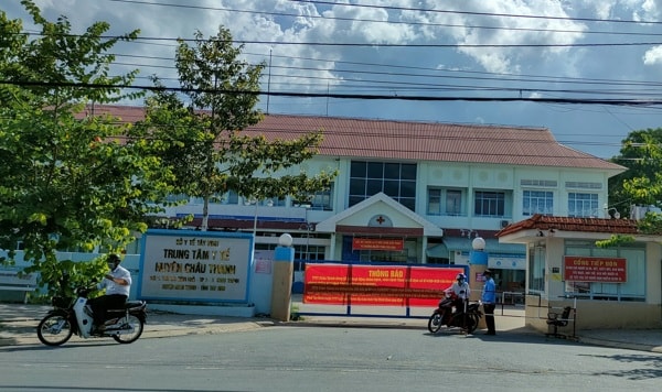 Trung tâm Y tế huyện Châu Thành - nơi xảy ra vụ việc