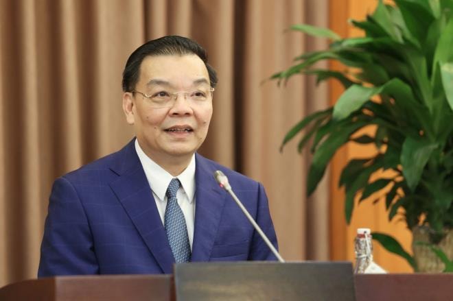 Ông Chu Ngọc Anh tái đắc cử Chủ tịch UBND TP Hà Nội. Ảnh: VTC