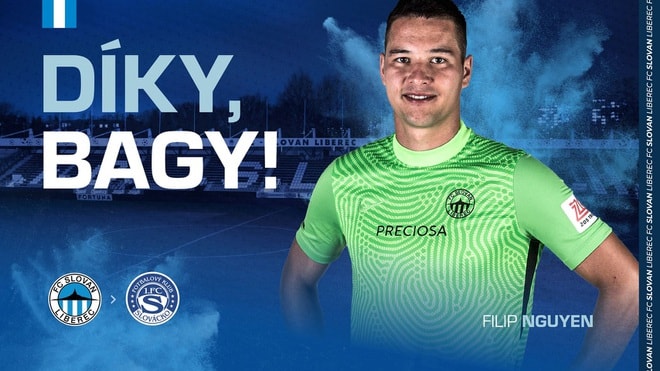 CLB Slovan Liberec thông báo chia tay thủ môn gốc Việt Filip Nguyễn tối ngày 22/6. Ảnh: dantri.com.vn