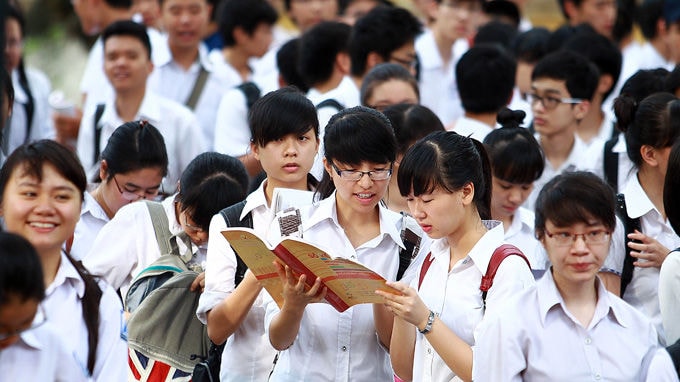 Trường THPT chuyên Khoa học Tự nhiên đã công bố điểm trúng tuyển vào lớp 10. Ảnh minh họa