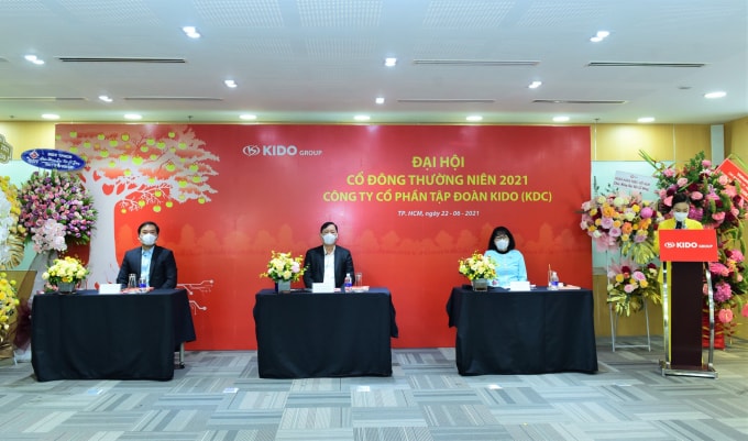ĐHĐCĐ thường niên 2021 của Công ty Cổ phần Tập đoàn Kido (MCK: KDC) ngày 22/6