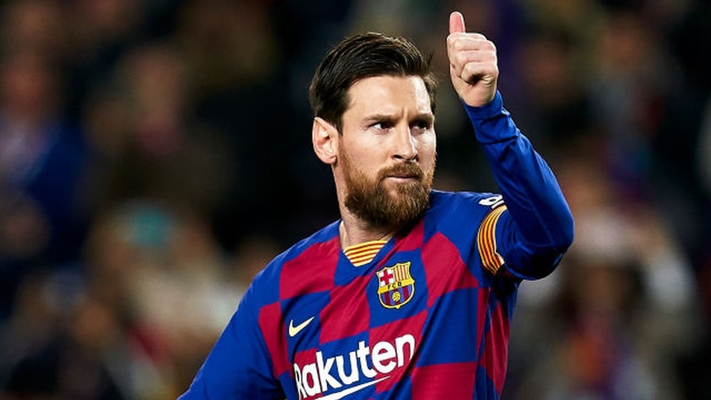 Siêu sao Messi có thể gia hạn thêm 2 năm với CLB Barca. Ảnh: internet