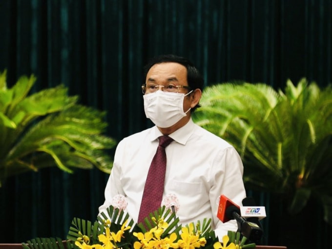 Tham dự kỳ họp có ông Nguyễn Văn Nên, Ủy viên Bộ Chính trị, Bí thư Thành ủy TP. HCM