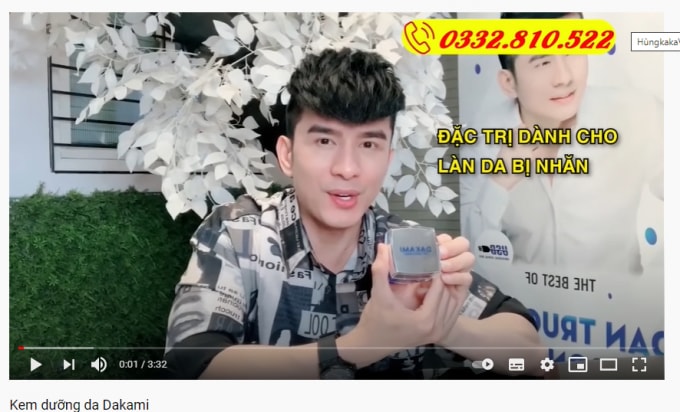 Hay hình ảnh ca sĩ Đan Trường với lời giới thiệu khẳng định chắc nịch: