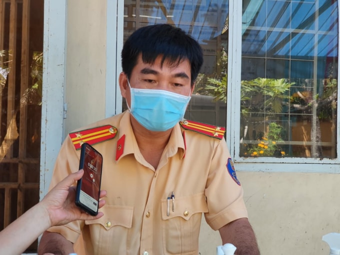 Trung tá Nguyễn Trường Kỳ.