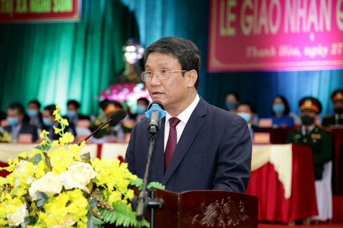 Chủ tịch UBND thị xã Nghi Sơn Nguyễn Tiến Dũng.