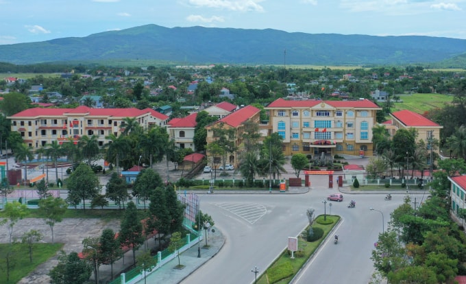 Trung tâm hành chính thị xã Nghi Sơn.