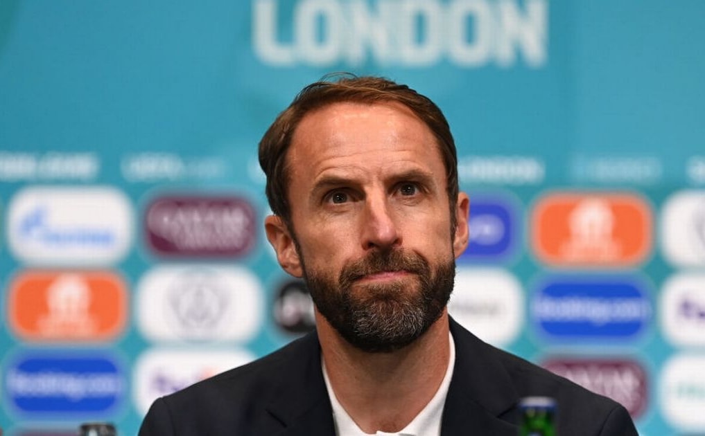 HLV Southgate cùng học trò nhất bảng D với 2 trận thắng và một hòa. Ảnh: Reuters