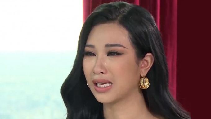Thí sinh Phạm Thị Anh Thư (SBD 144) gặp trở ngại vì không nói được tiếng Anh.