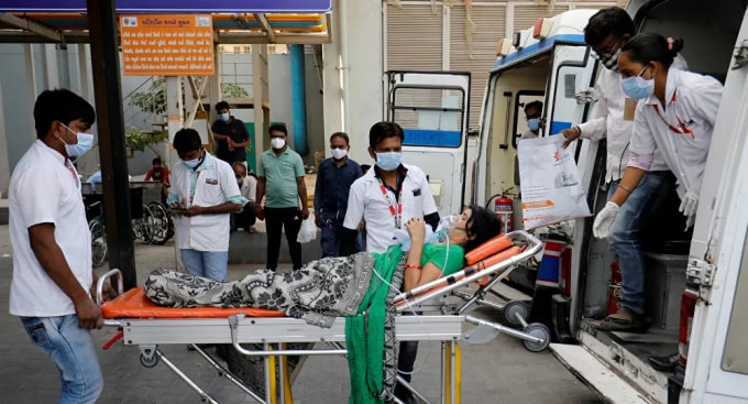 Ấn Độ phát hiện 40 nghìn ca nhiễm nấm mốc đen cực nguy hiểm. Ảnh: Reuters