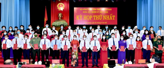 Đại biểu HĐND tỉnh Tuyên Quang khóa XIX.