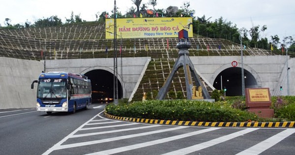 Công trình hầm đường bộ Đèo Cả. Ảnh minh họa