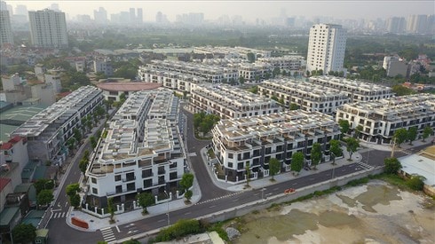 Biệt thự và nhà liền kề ven đô áp đảo so với khu vực trung tâm.
