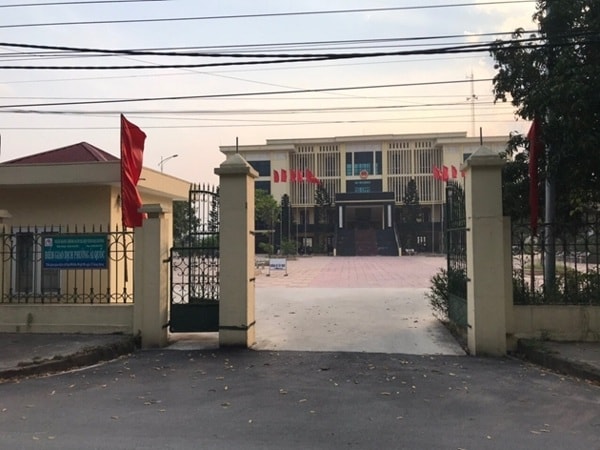 Trụ sở UBND phường Ái Quốc, nơi nhiều cán bộ lãnh đạo bị kỷ luật. Ảnh: BVPL