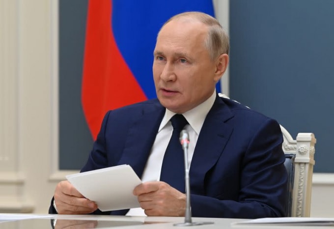 Tổng thống Nga Vladimir Putin vừa ký luật hạn chế phát thải khí nhà kính - Ảnh: Tass