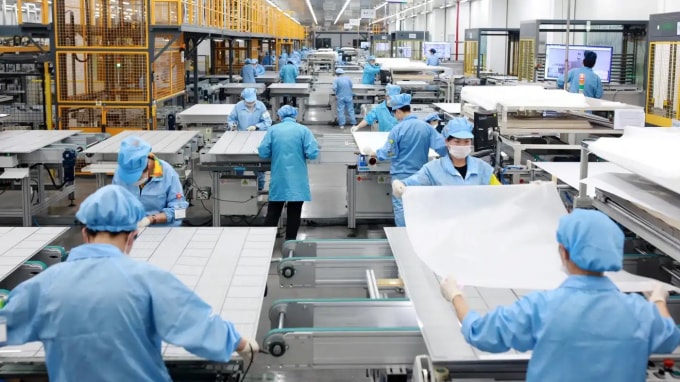 Công ty điện mặt trời Risen Energy đã đồng ý đầu tư 10 tỷ USD vào ngành công nghiệp tấm pin mặt trời của Malaysia. © Reuters
