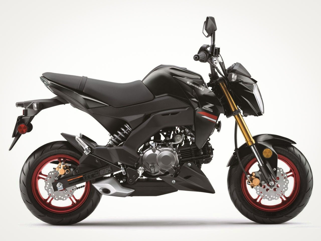 Kawasaki Z125 Pro 2022. Ảnh: Rideapart
