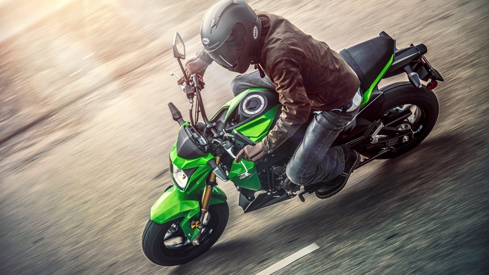 Kawasaki Z125 Pro 2022. Ảnh: Rideapart