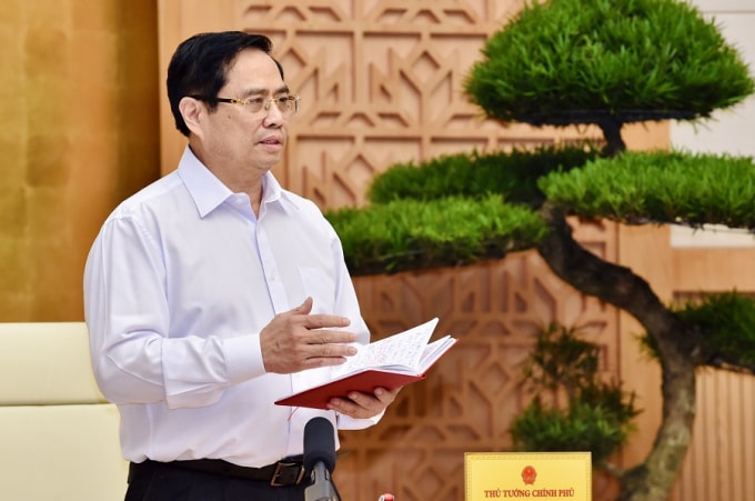 Thủ tướng Phạm Minh Chính yêu cầu sử dụng hiệu quả sức mạnh tổng lực nhằm ngăn chặn, đẩy lùi dịch bệnh tại TPHCM và các tỉnh lân cận.